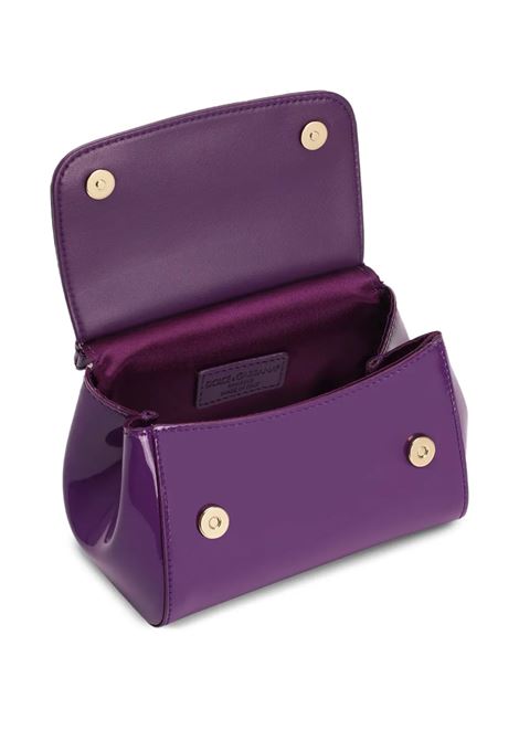 Borsa Mini Sicily In Vernice Viola DOLCE & GABBANA KIDS | EB0003-A10678H438